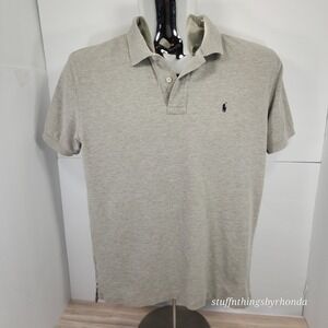 Vintage 90s‎ Y2K Ralph Lauren Polo Men's Medium, Sandstone, Classic Fit